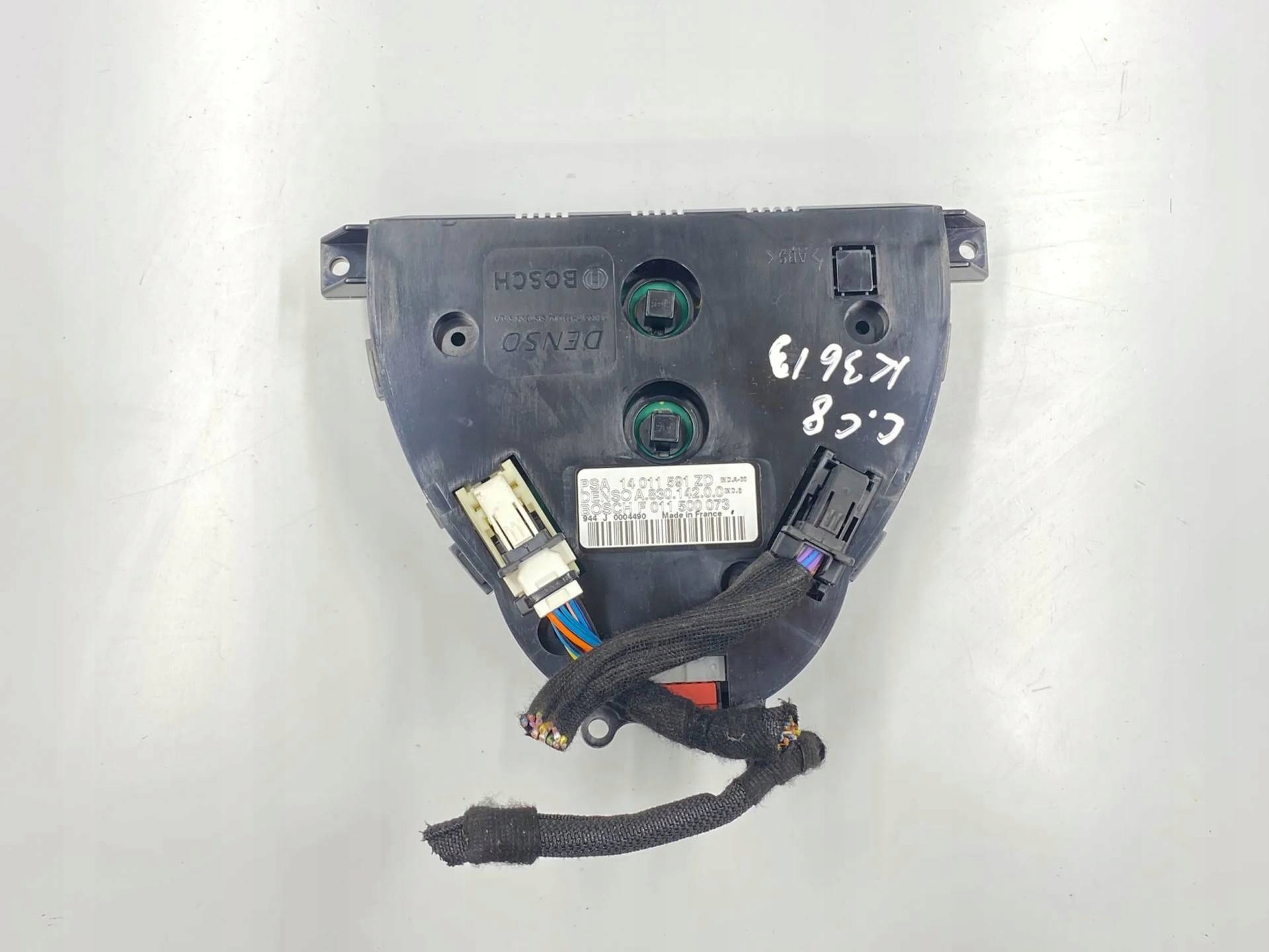 control panel of the air conditioning Citroen C8 2 2008 14011591ZD
