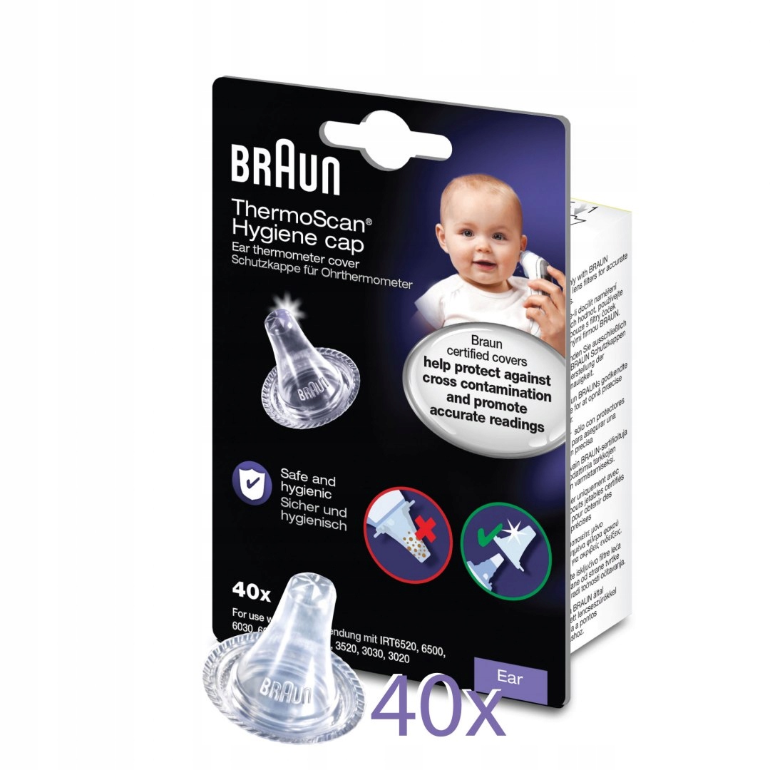 

Braun ThermoScanLF40 Kapturki do termometrów 40szt