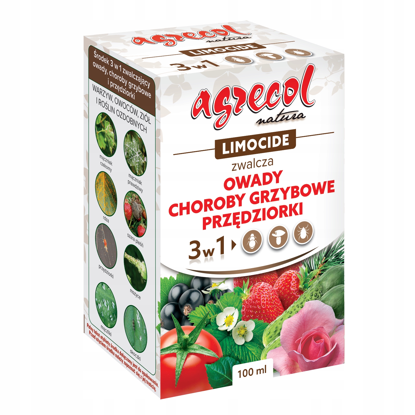 

Zwalcza Choroby Owady Przędziorki Limocide 100ml