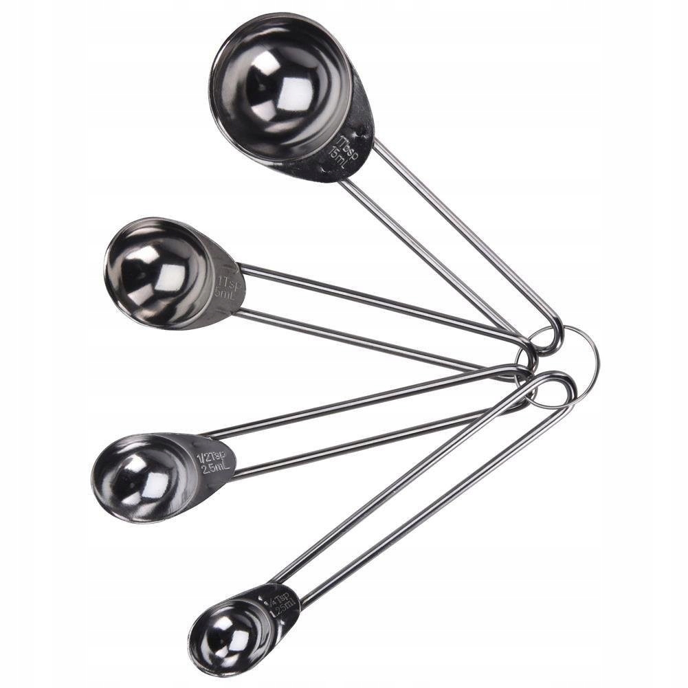 

Miarki kuchenne łyżki do odmierzania 4 szt.