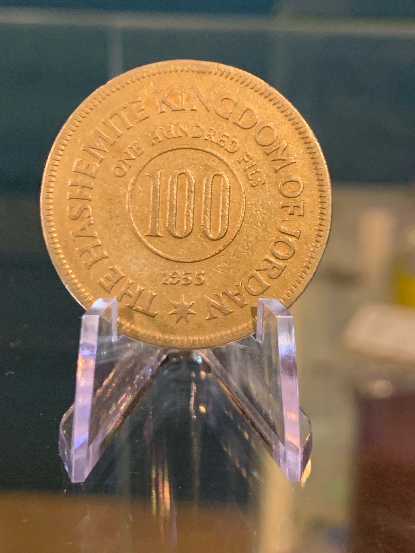 Jordania 100 flisów 1955