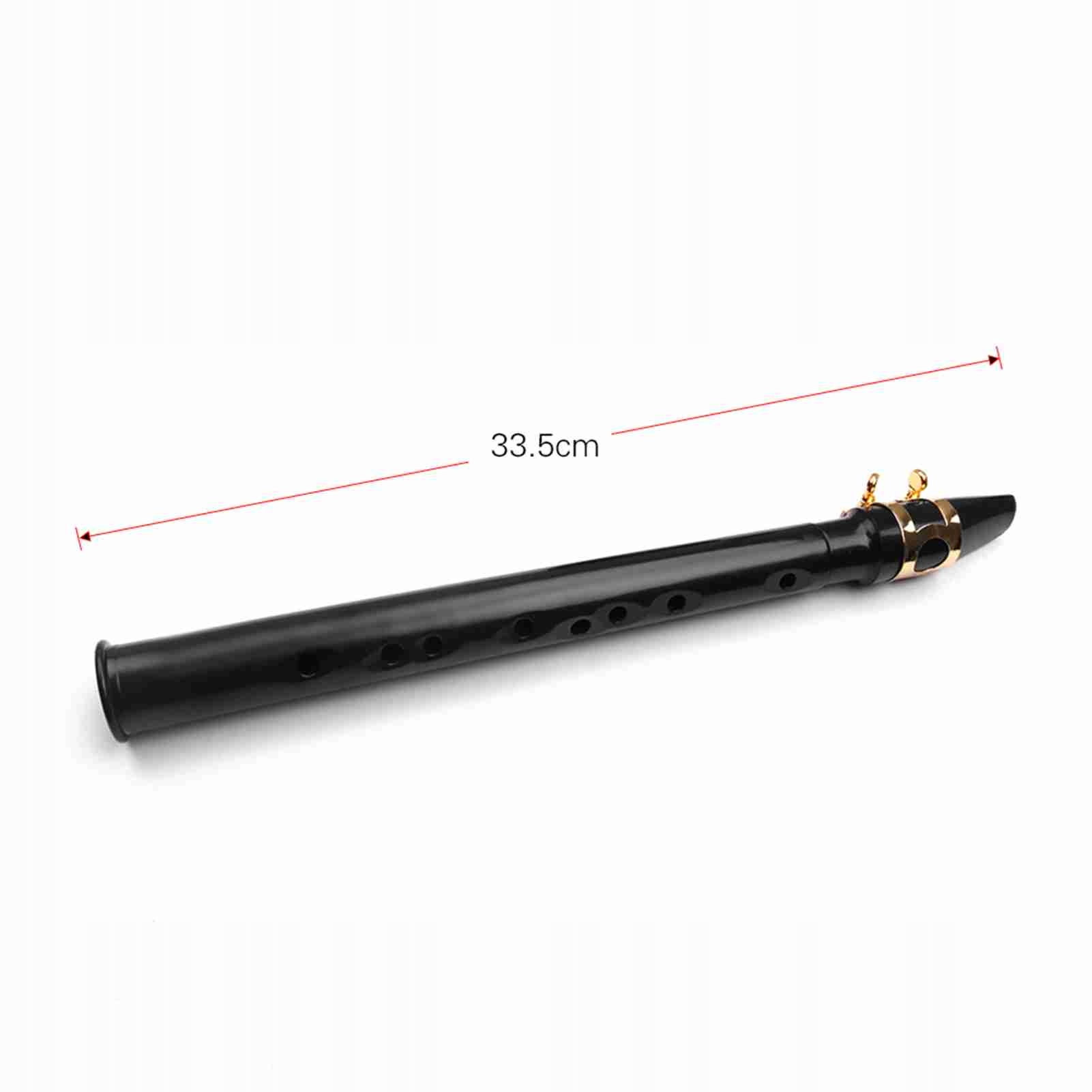 Black Mini Pocket Saksofon przenośny mały saks aiflystore 0B
