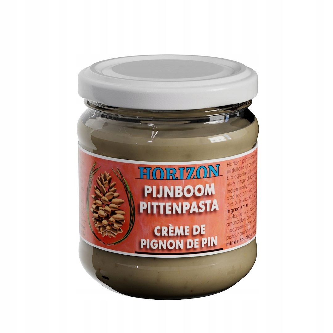 Krém Z Piniových Oříšků 100 % Bezlepkový Bio 175 g Horizon