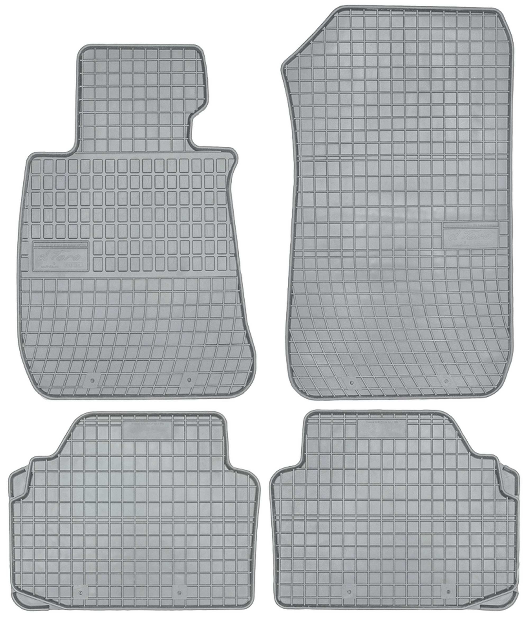 szare wycieraczki samochodowe do: Bmw 3 F30 sedan 2011-2018