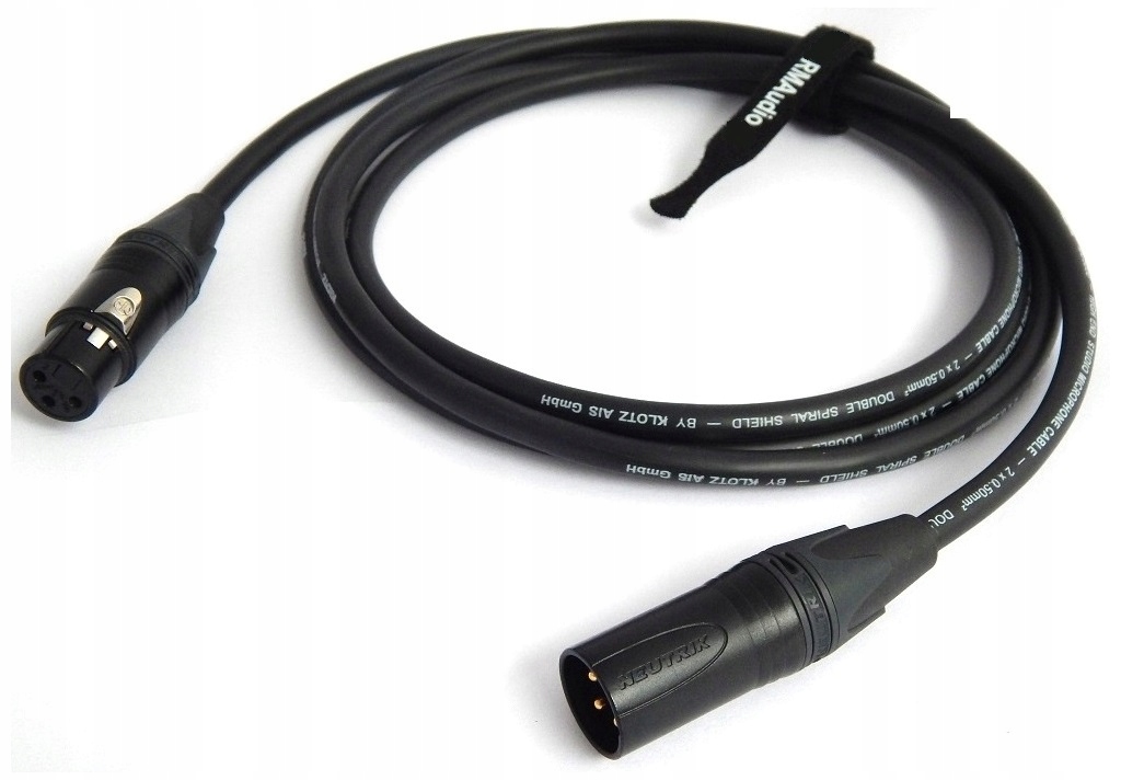 KLOTZ MC5000 XLR NEUTRIK KABEL MIKROFONOWY 3m