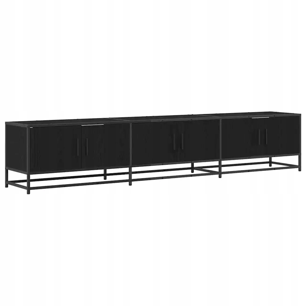 Jednostki telewizyjne 2 pcs Czarny Dąb 210 x 35 x 41 cm