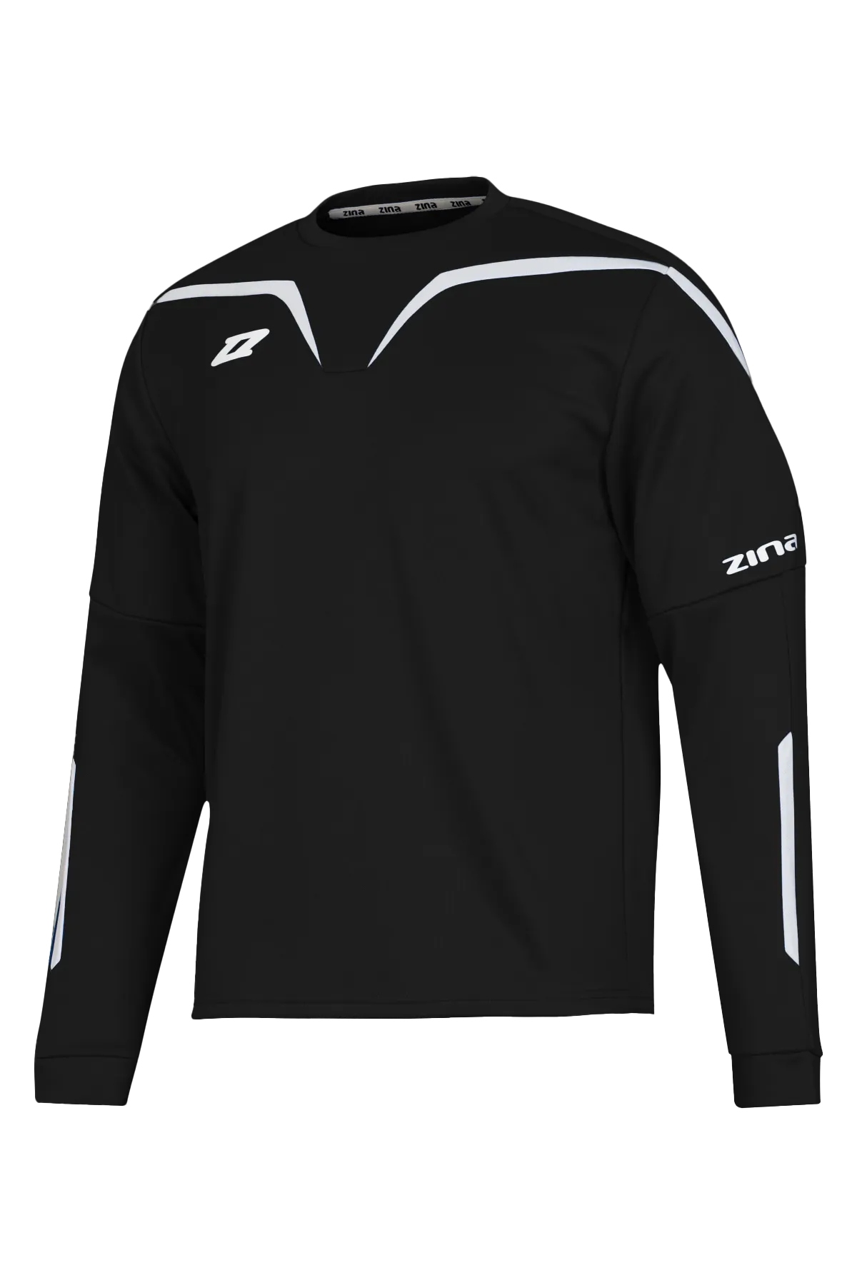 Bluza MID Zina Rosario Pro Senior 04032-016 Czarno-biała r. L