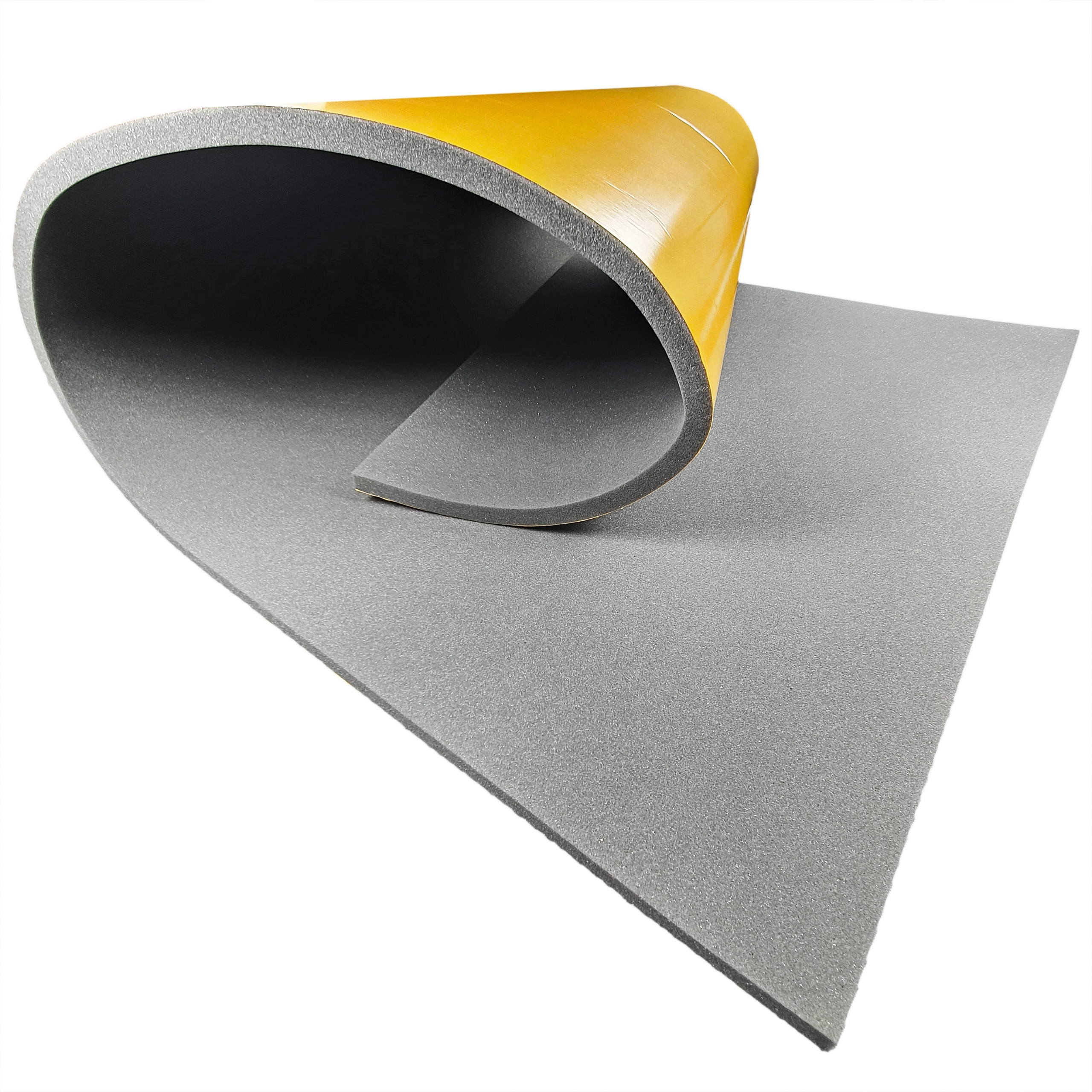 Akustická pěna Hladká 2 cm samolepicí 200 x 100 Tlumící podložka