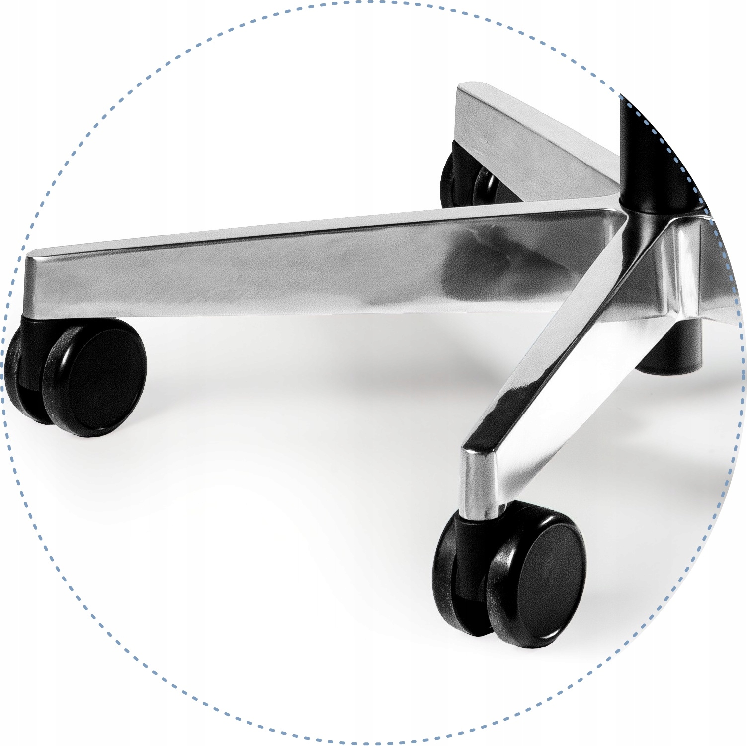 Krzesło Obrotowe FORTE Białe Fotel Unique Beż Ergo Kolekcja FORTE