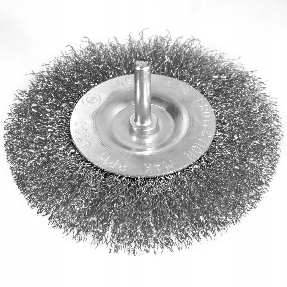 

Szczotka druciana tarczowa z trzpieniem 1/4x100mm