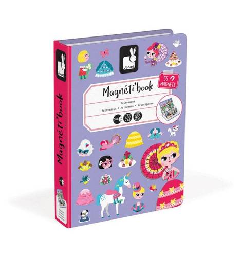 

Magnetyczna układanka Księżniczk Magnetibook Janod