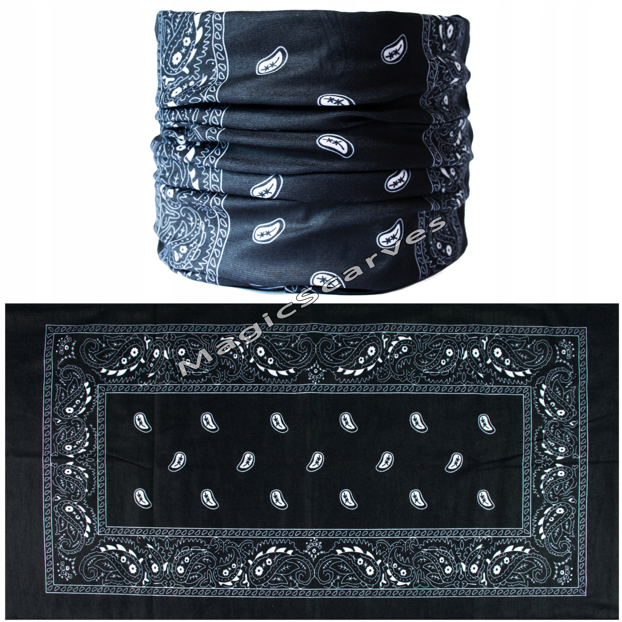 CHUSTA wielofunkcyjna KOMIN opaska BANDANA -Tanio!