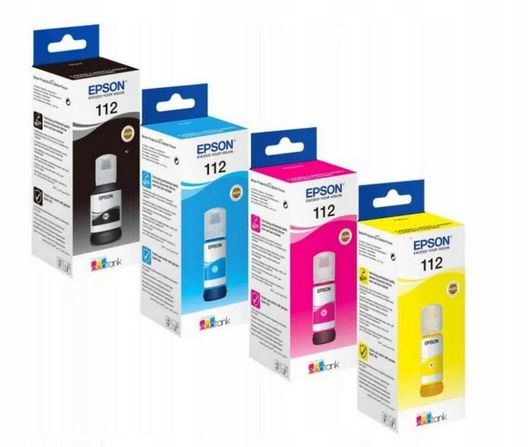 Atrament Epson 112 Cmyk Originál, kompletná sada 4x pre L6460, CL6490, L6550, L6570, L6580