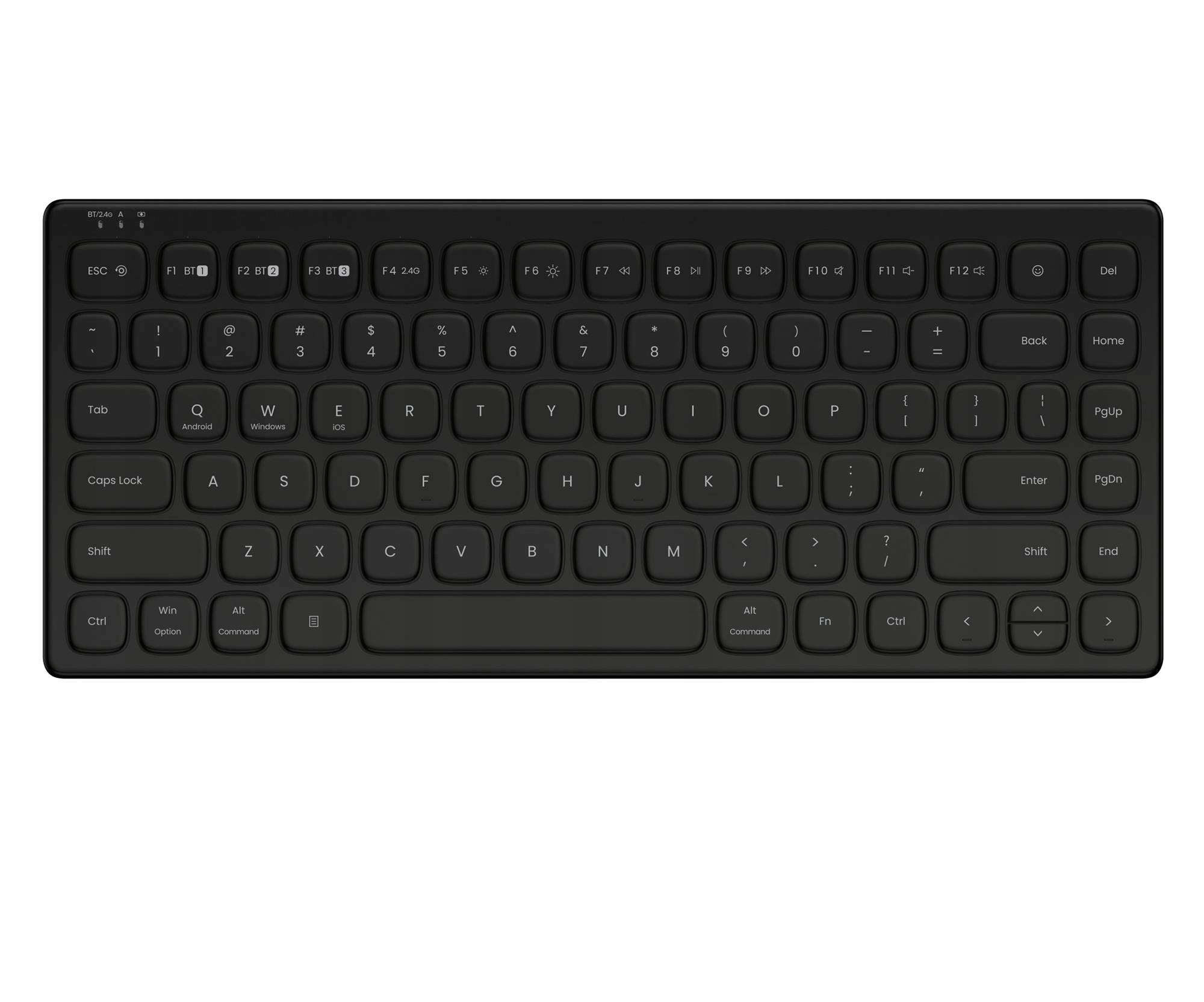 Klawiatura Silver Monkey Smart KS400 Arc Tkl Czarna