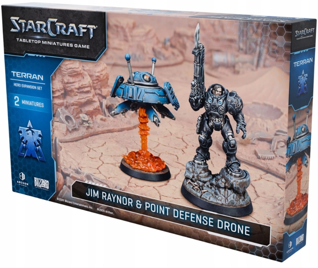 StarCraft: Jim Raynor & Point Defense Drone Terran Expansion Set