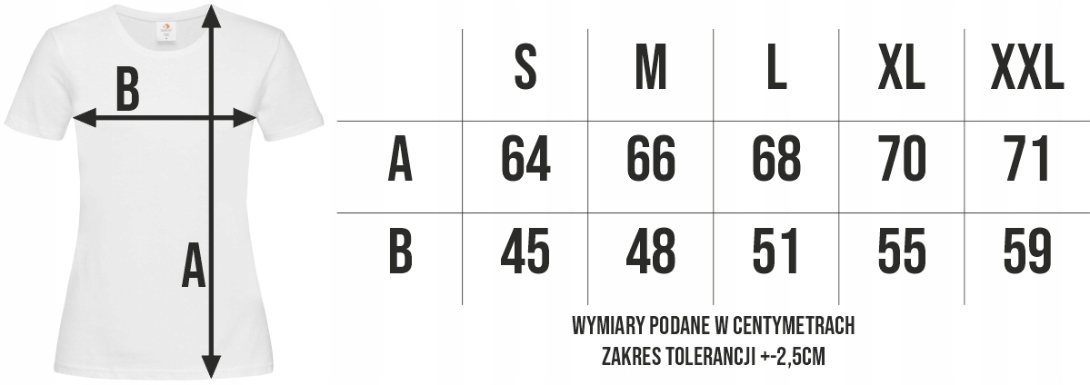 KOSZULKA KIBICA REPREZENTACJI POLSKI damska (XL) T-SHIRT POLSKA Z ORZEŁKIEM Wzór dominujący print (nadruk)