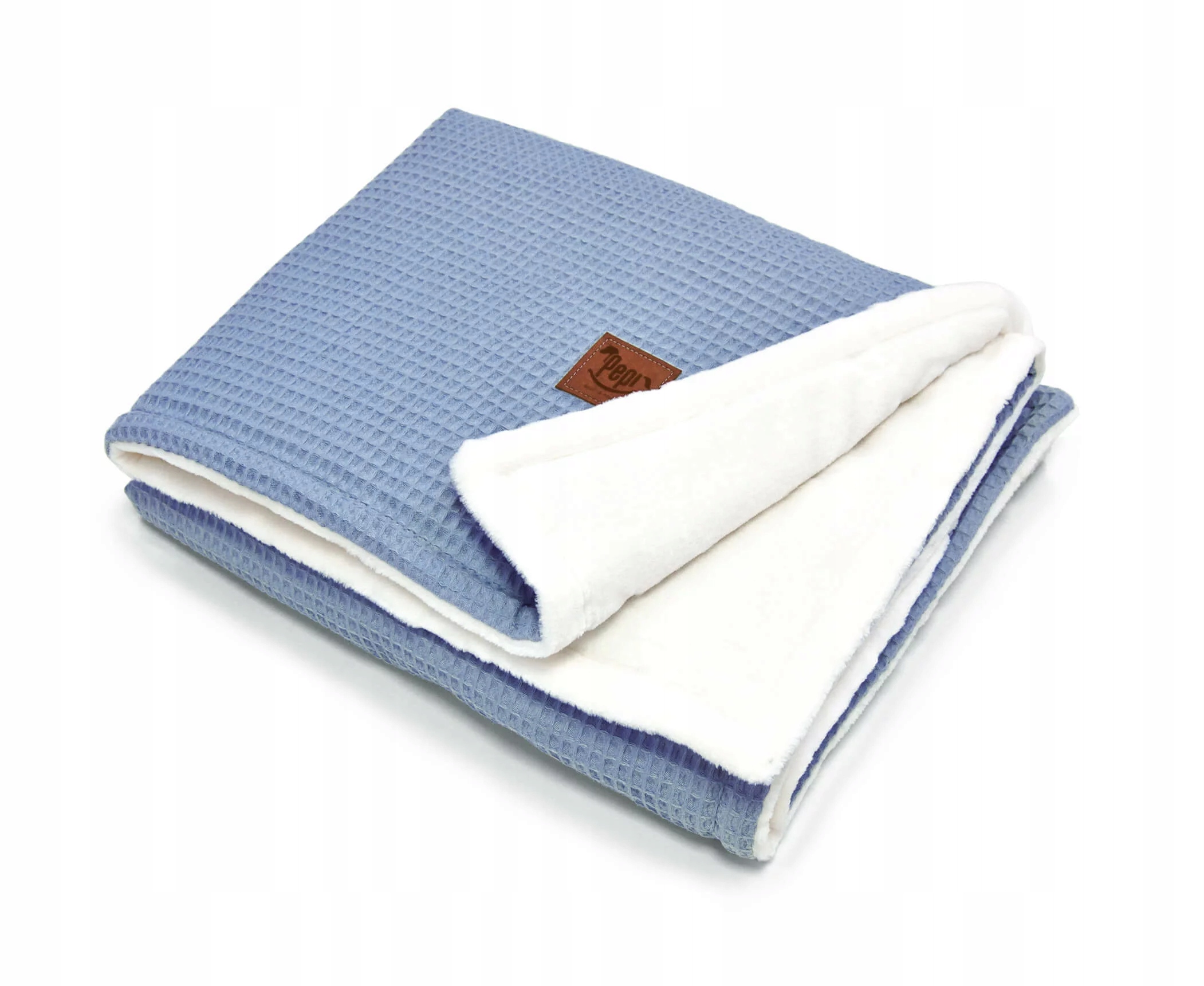 PEPI ZIMOWY KOCYK 75x100 WAFEL MIŚ