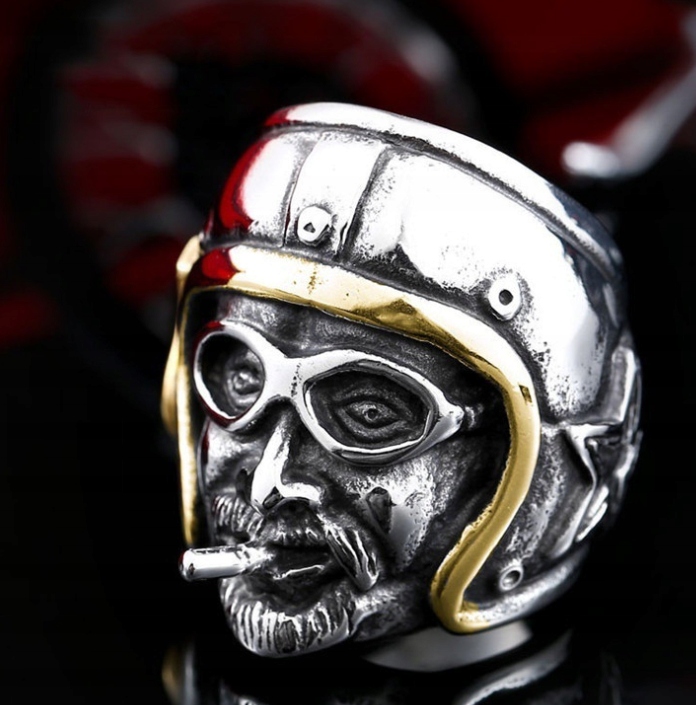 PIERŚCIEŃ SYGNET Motocyklisty ROUTE 66 Biker 247 Kod producenta 247