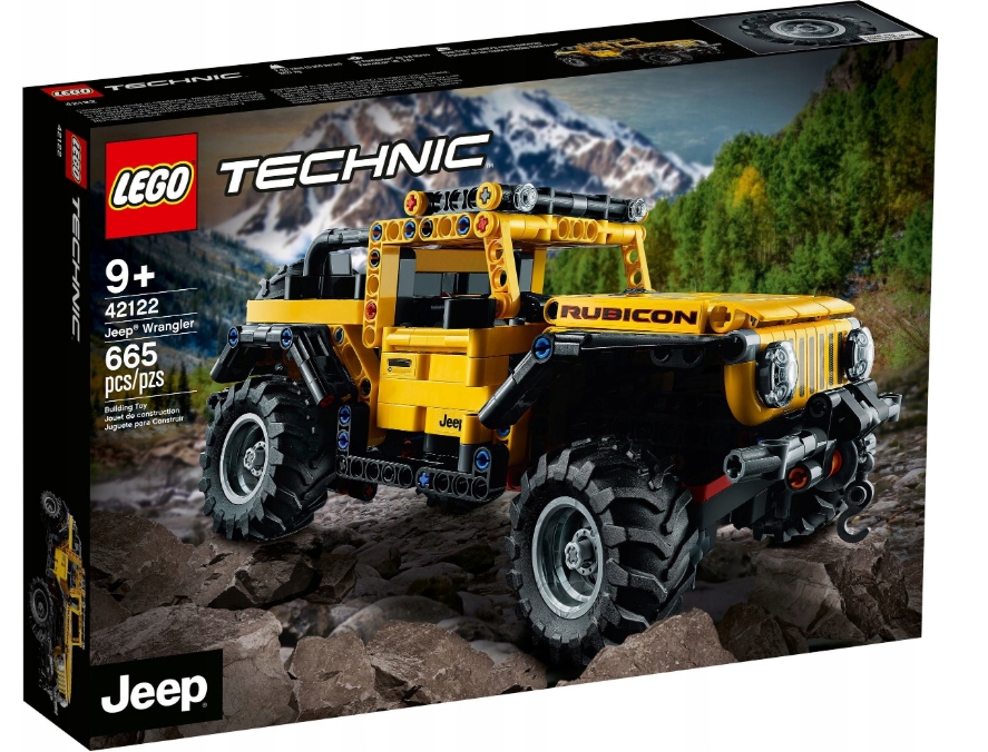 

Klocki Lego Technik auto Jeep Wrangler Rubicon 9+