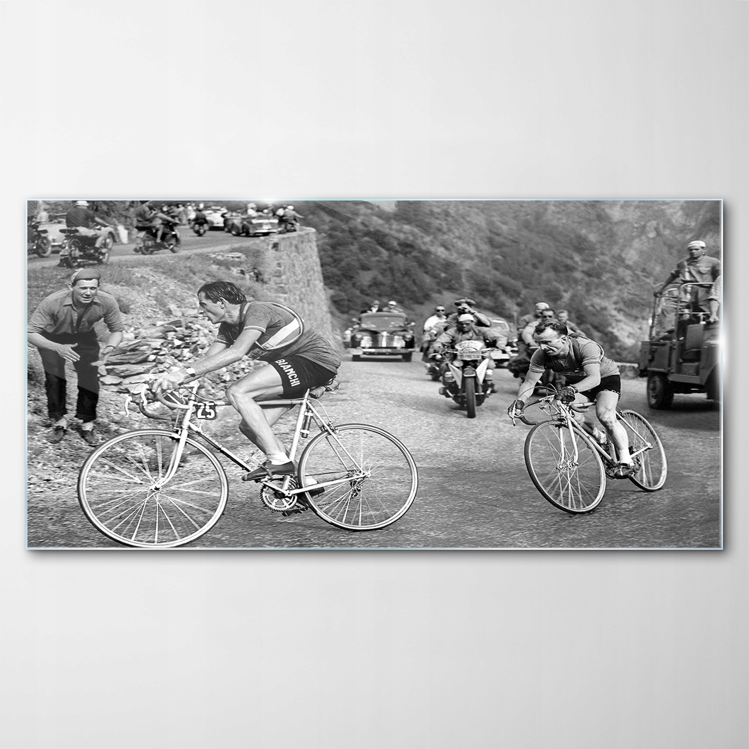 Obraz na skle Dekor Tour De France Vintage 100x50