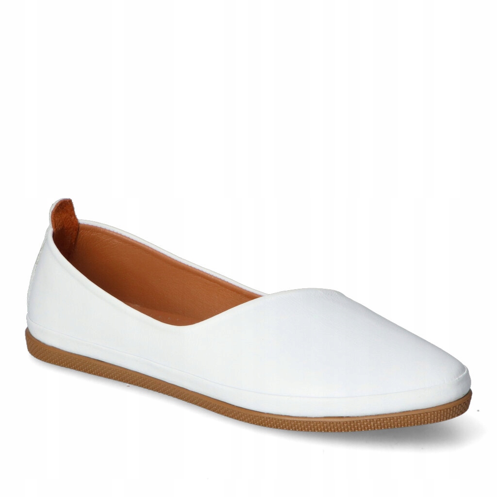 Dámské polobotky T.Sokolski Bílé kožené 39