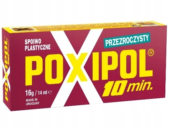 

Poxipol Klej Epoksydowy 14 ml Przejźroczysty 10min