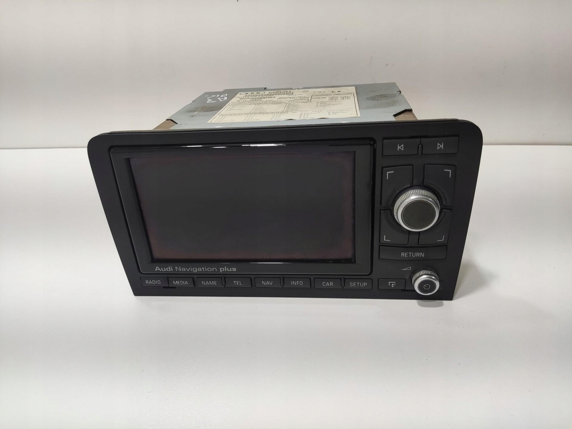 FABRYCZNA Navigation RADIO RNS-E AUDI A3 8P LIFT 2008-2013 8P0035193G