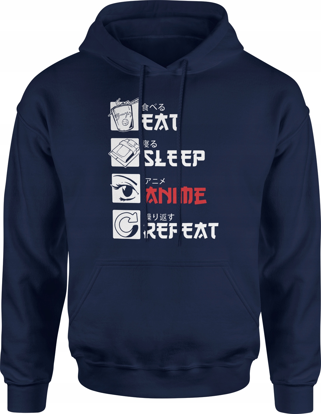 

Bluza Anime Manga Bluzy Męska Z Kapturem Rozm. M