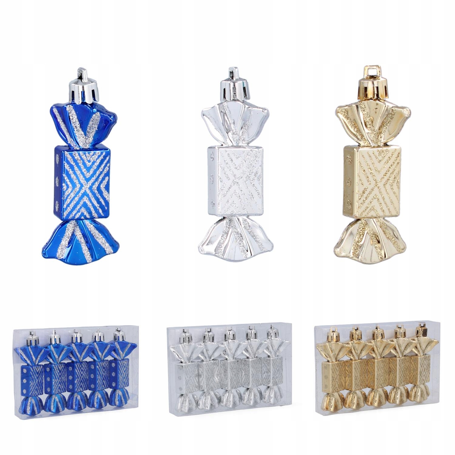 

Ozdoby Choinkowe cukierek KOMP.5SZT/7CM