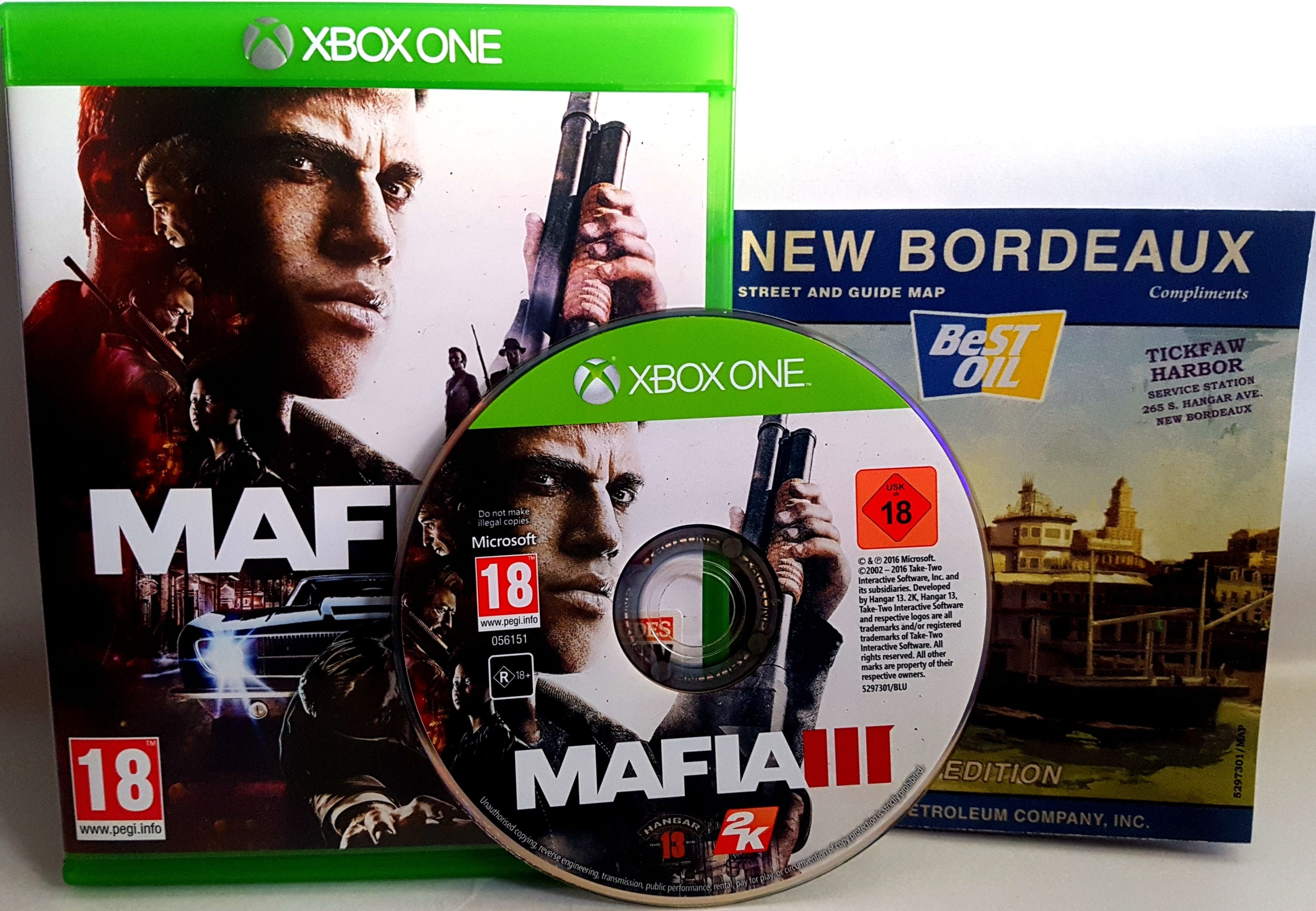 MAFIA III PL + MAPA - XBOX ONE - JAK NOWA GANGSTER Platforma Xbox One