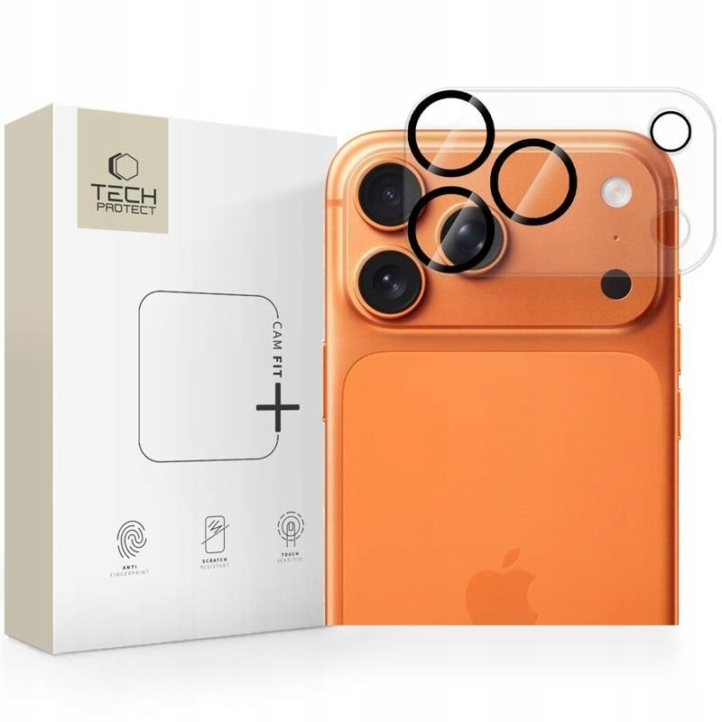 Osłona aparatu obiektywu na iPhone 17 Pro Cam Fit+ przezroczysta