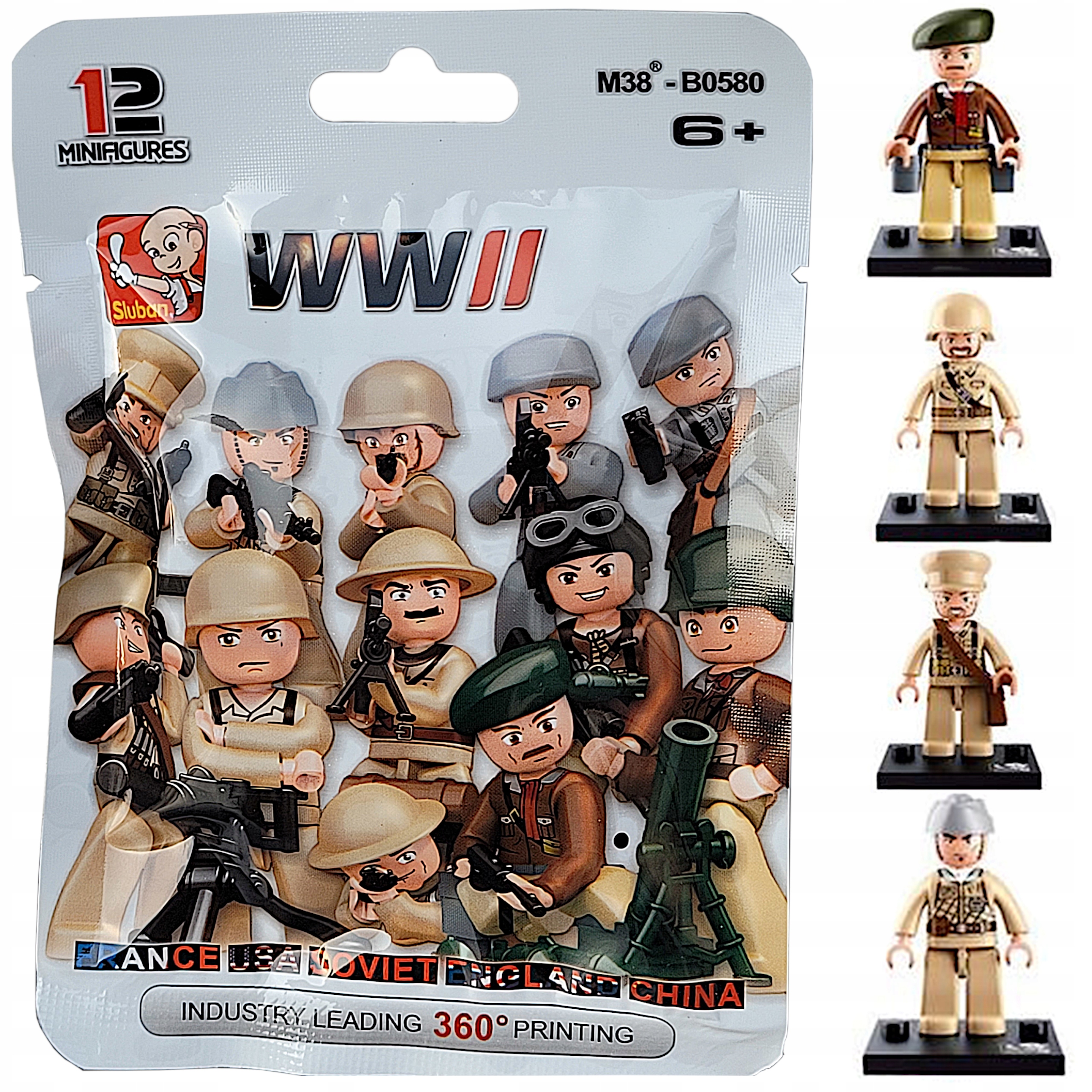 

Klocki Wojsko 1 Figurka Militarna, Żołnierz 12 wz.