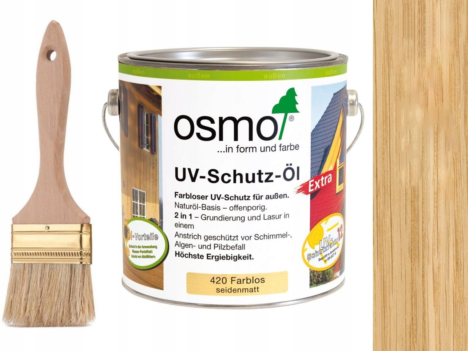 Osmo Ochranný olej Uv bezfarebný Extra 420 2,5L