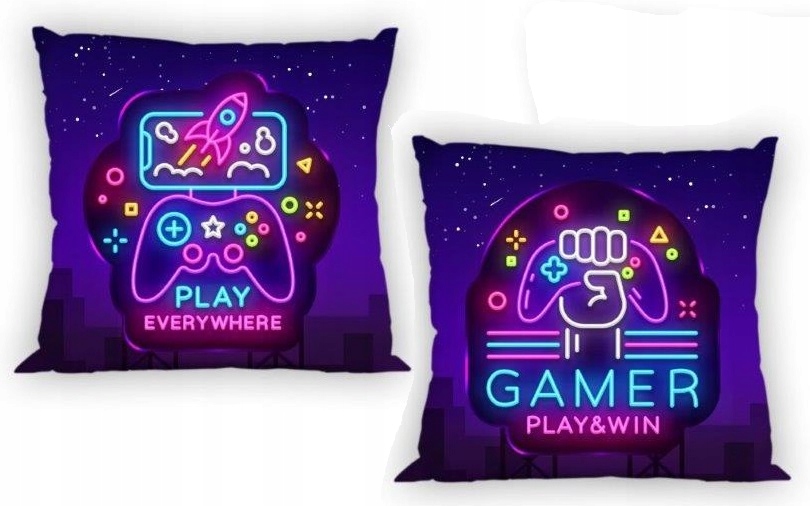 

Pad Gamer poszewka na poduszkę Bawełna 40x40