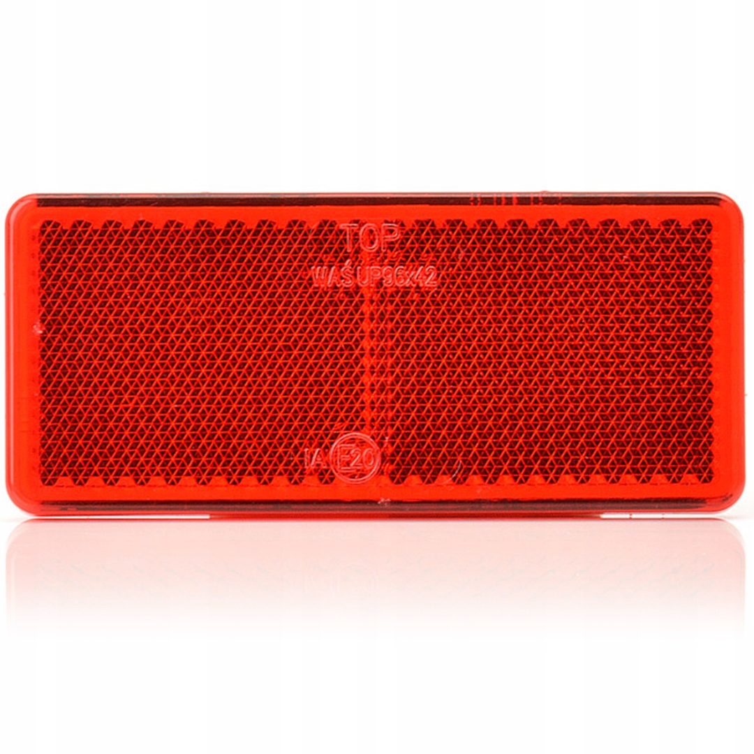 

Urządzenie odblaskowe 96 x 42 mm tylne z taśmą