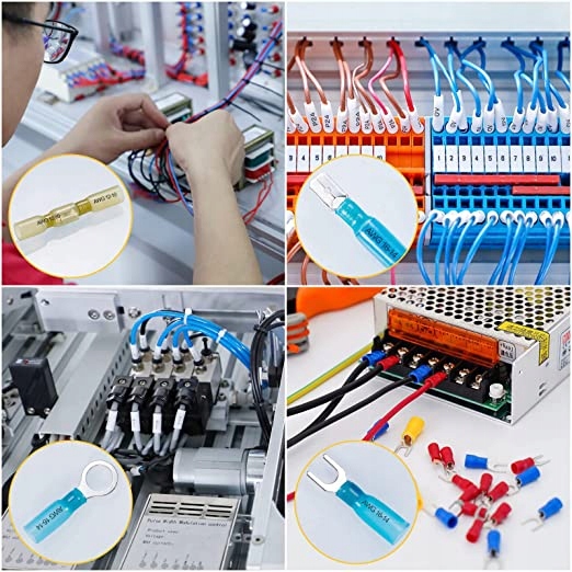 ZŁĄCZA TERMOKURCZLIWE ZESTAW 620 SZTUK WODOODPORNE Liczba sztuk 620 szt.