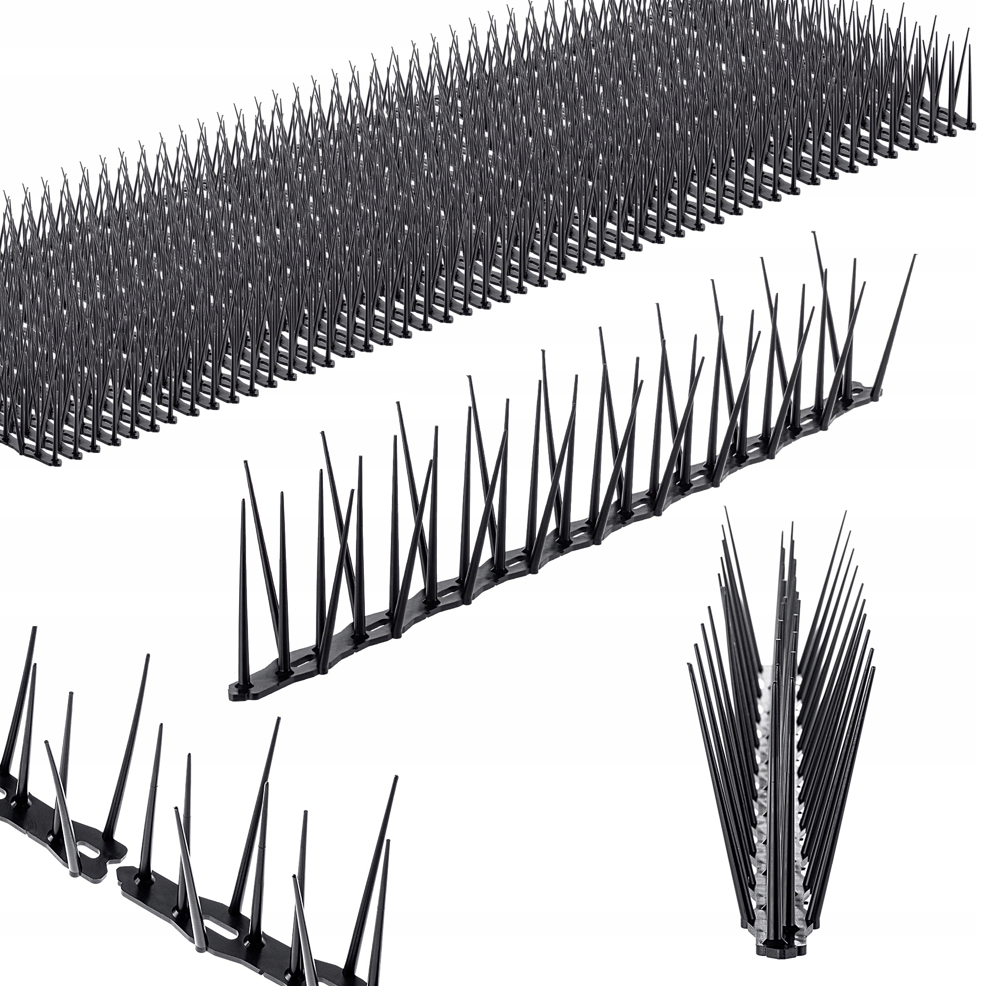 50 x Kolky Na Vtáky Proti Vtákom Plastové Husté 24,25 m Bezpečné