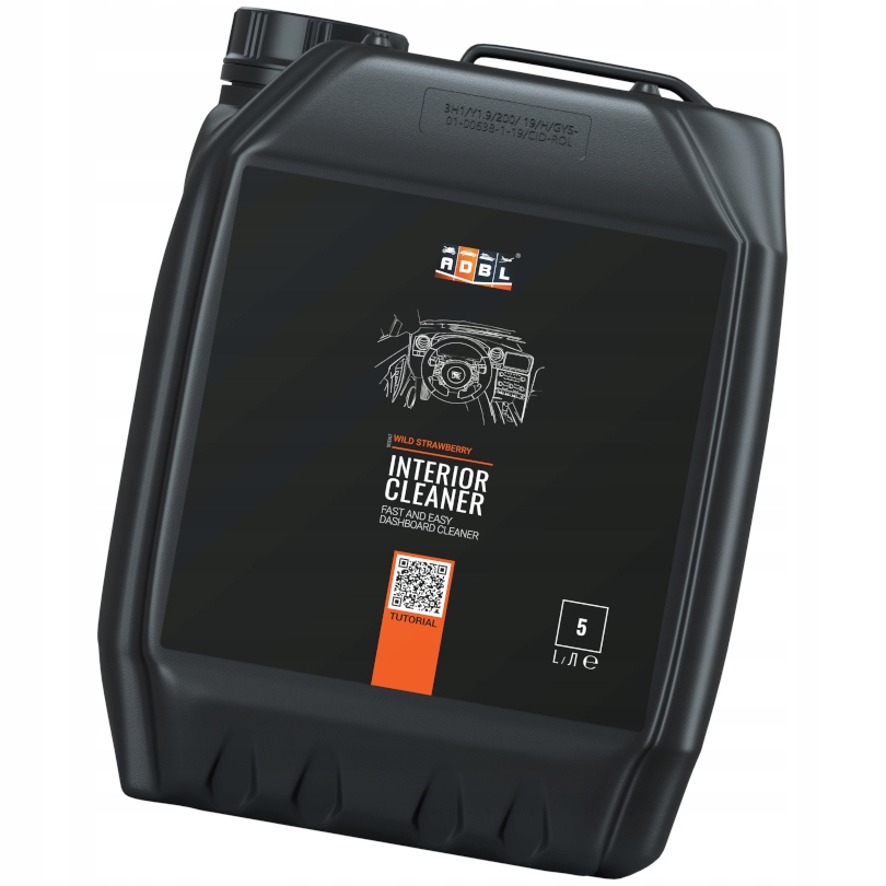 Adbl Interior Cleaner 5L Płyn Do Czyszczenia Plastików Kokpitu Wnętrza Auta
