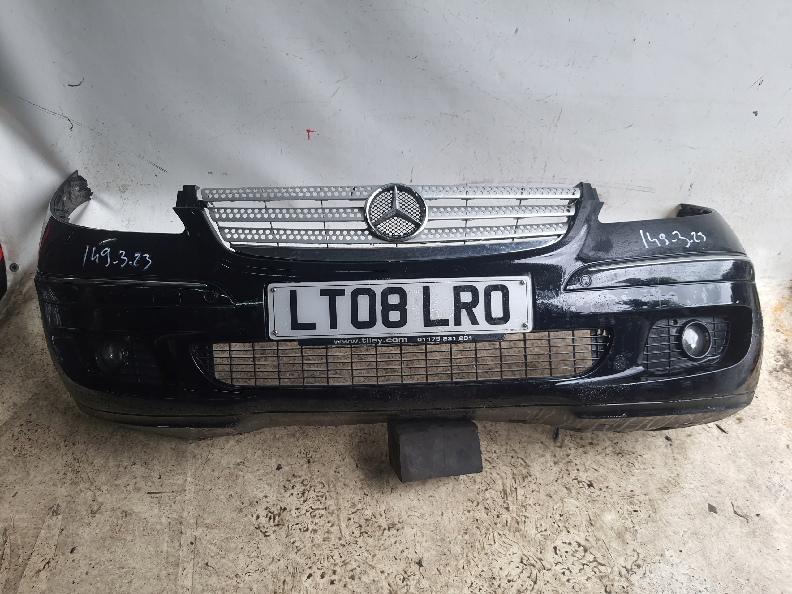 MERCEDES A-KLASA W169 04-08 bumper + PDC