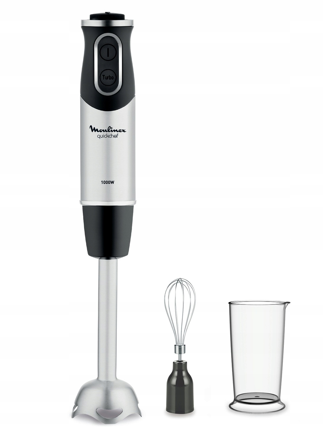 Ruční mixér Moulinex DD655810 1000 W stříbrný/šedý