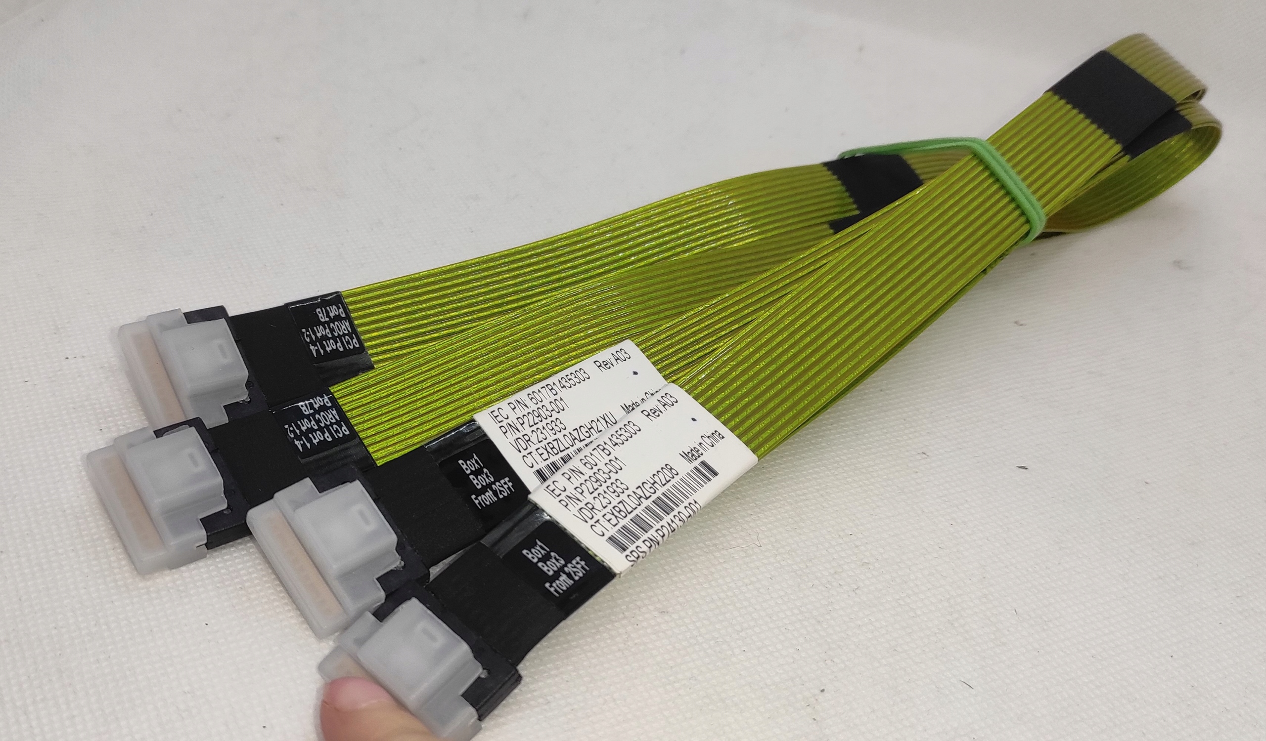 Kabel serwerowy SAS NVMe 55cm HP ProLiant DL380 DL385 Gen10 Plus NOWY