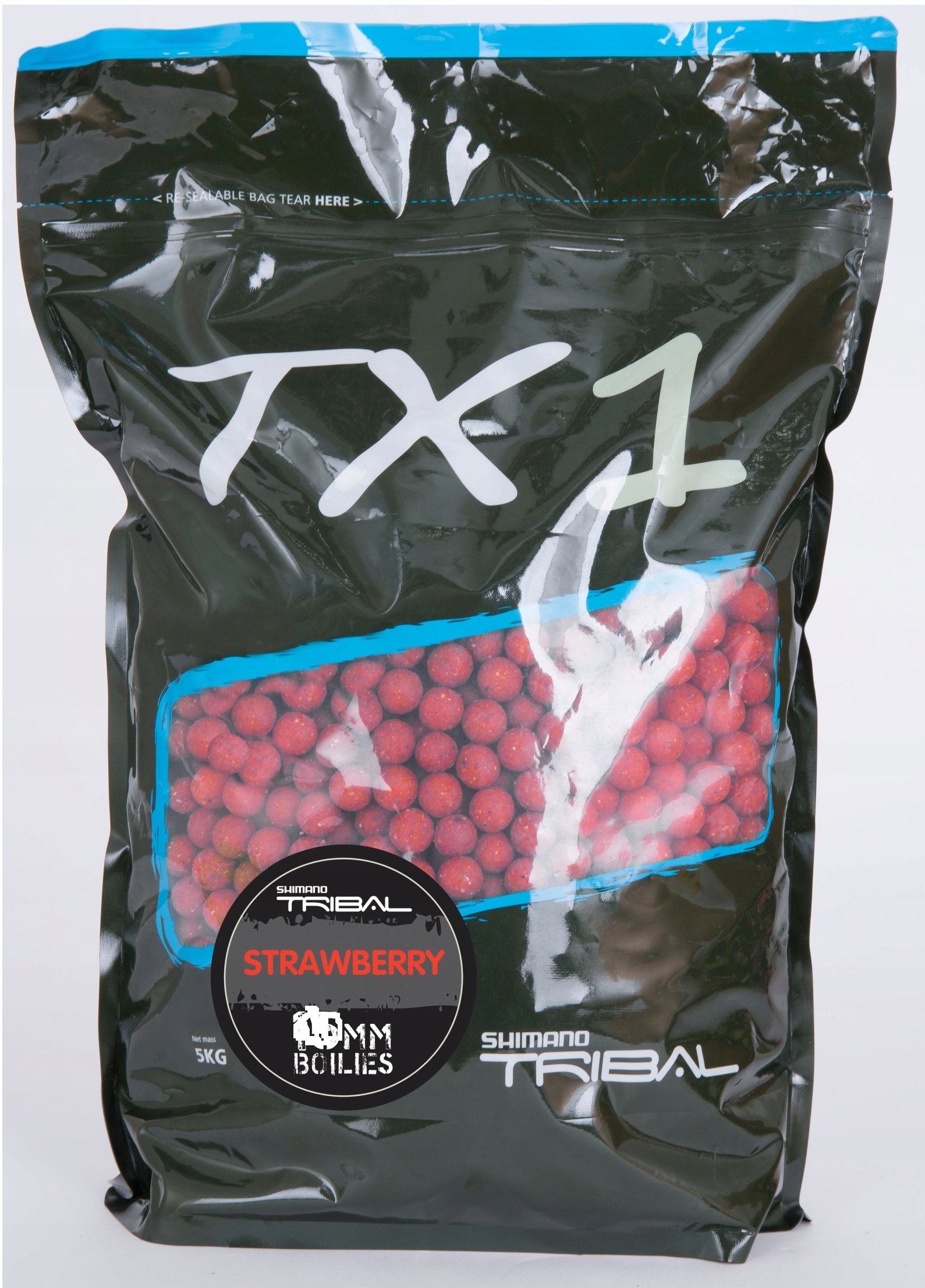 Boilies Shimano Tribal TX1 20mm 5kg Jahoda
