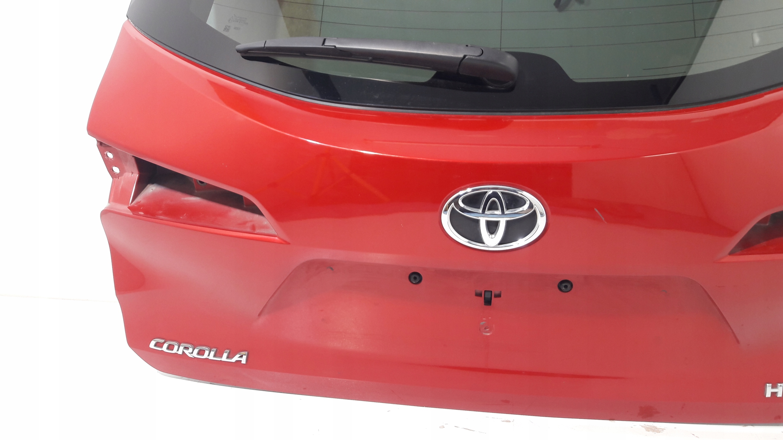 rear trunk door TOYOTA COROLLA E21 KOMBI claret red (H93)