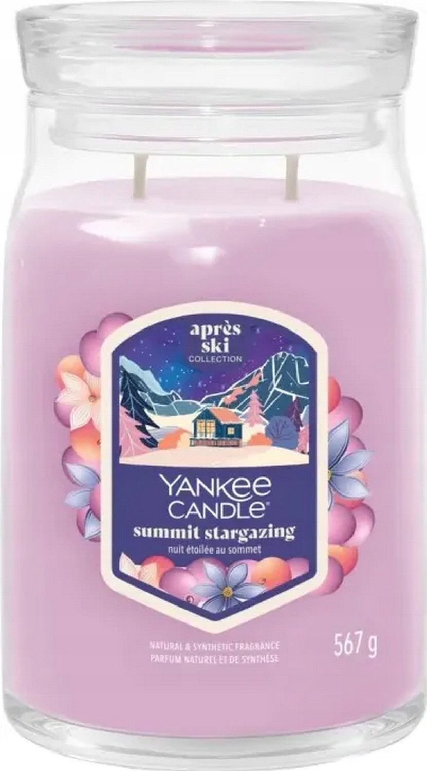 Yankee Candle Summit Stargazing Velká sójová svíčka se dvěma knoty 567 g