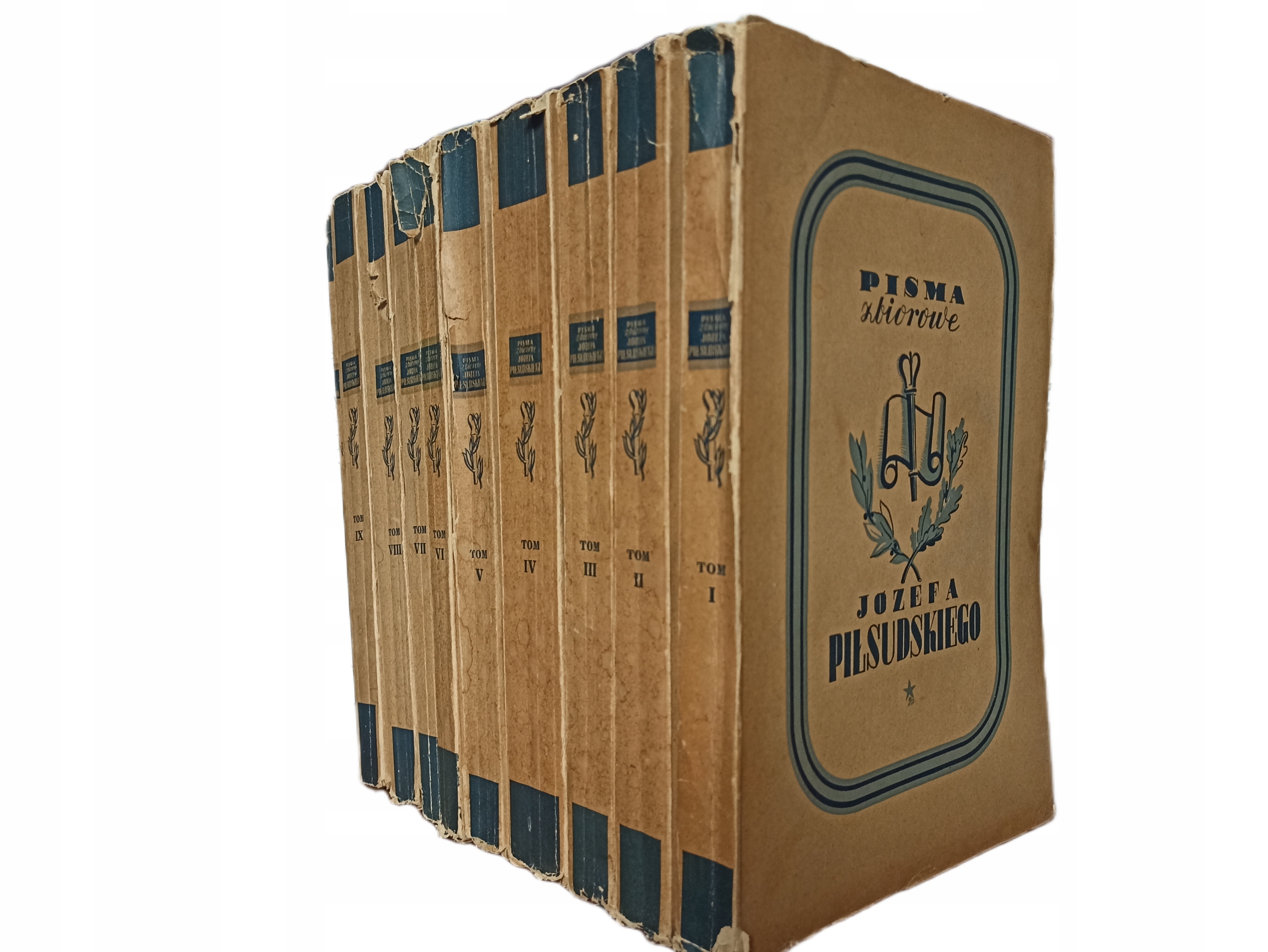 Pisma zbiorowe Józefa Piłsudskiego (10 tomów)