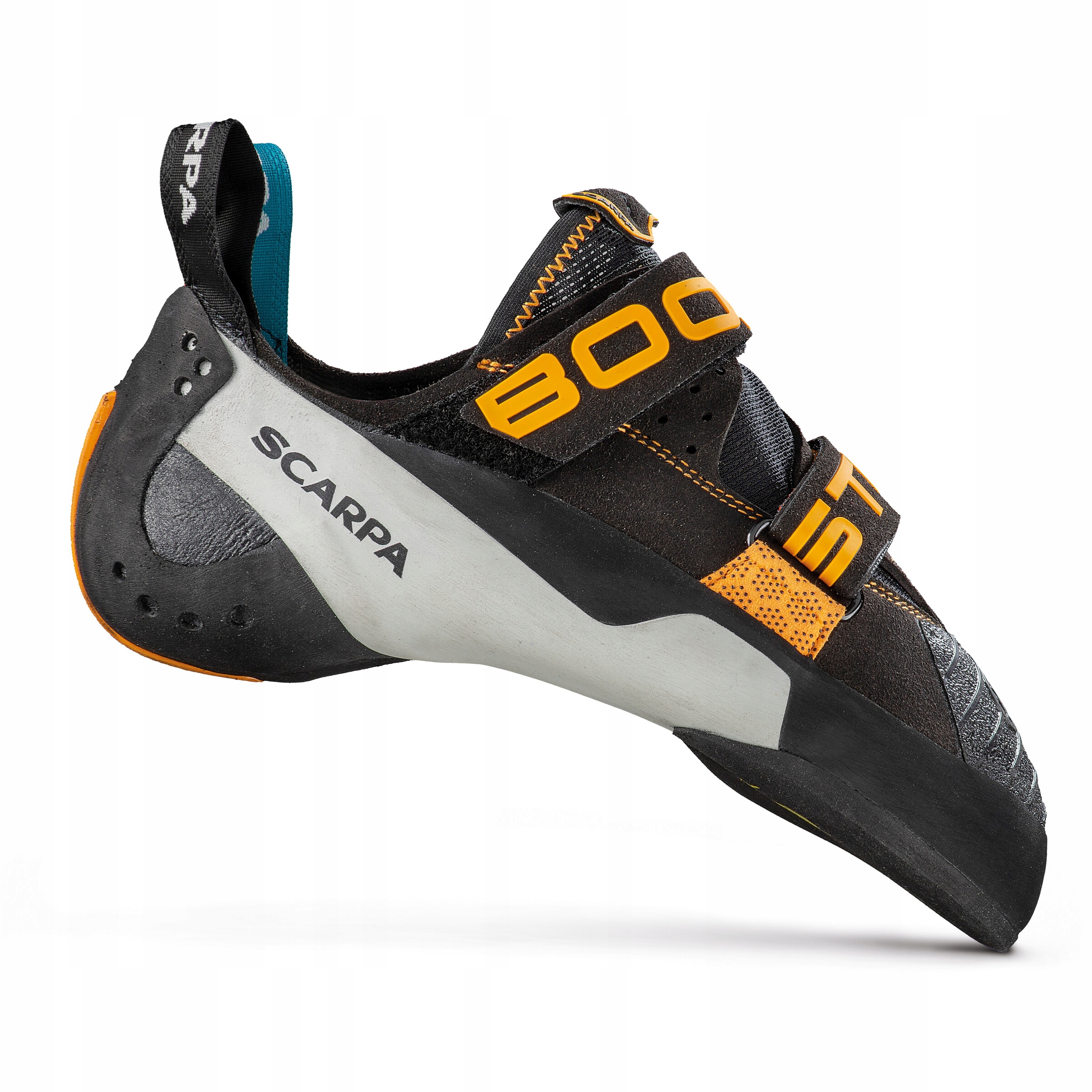 Lezecké boty Scarpa Booster Black-orange 42,5