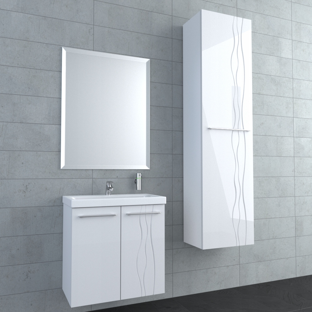 Fronty meblowe 600 - biały połysk Remis Proform Rodzaj frontu foliowany