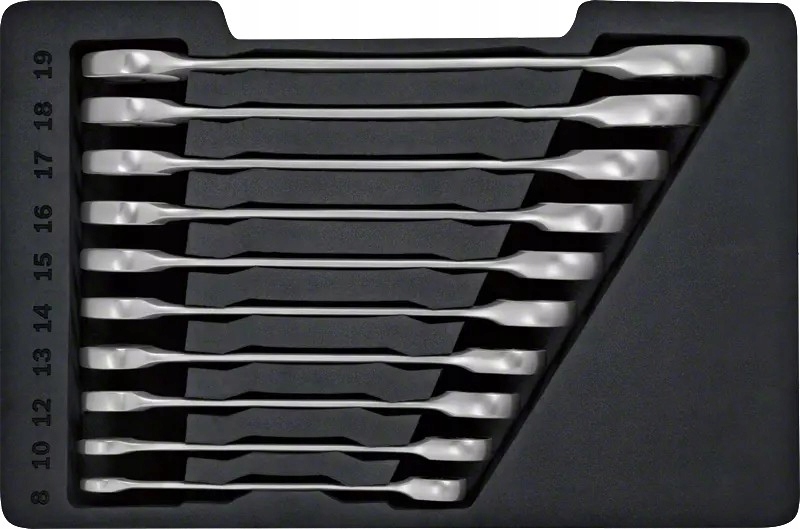 Sada Očkoplochých Kľúčov 10 Ks