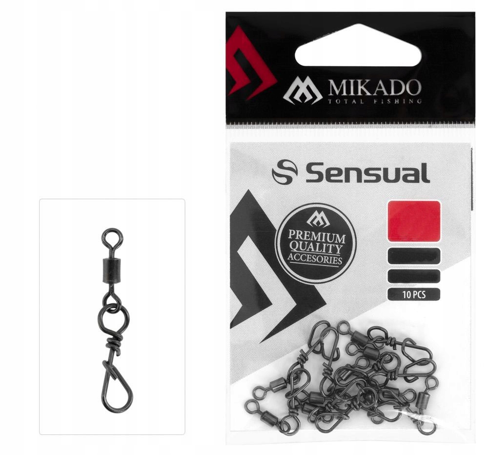 Mikado Agrafka z krętlikiem rozm Xs 10szt