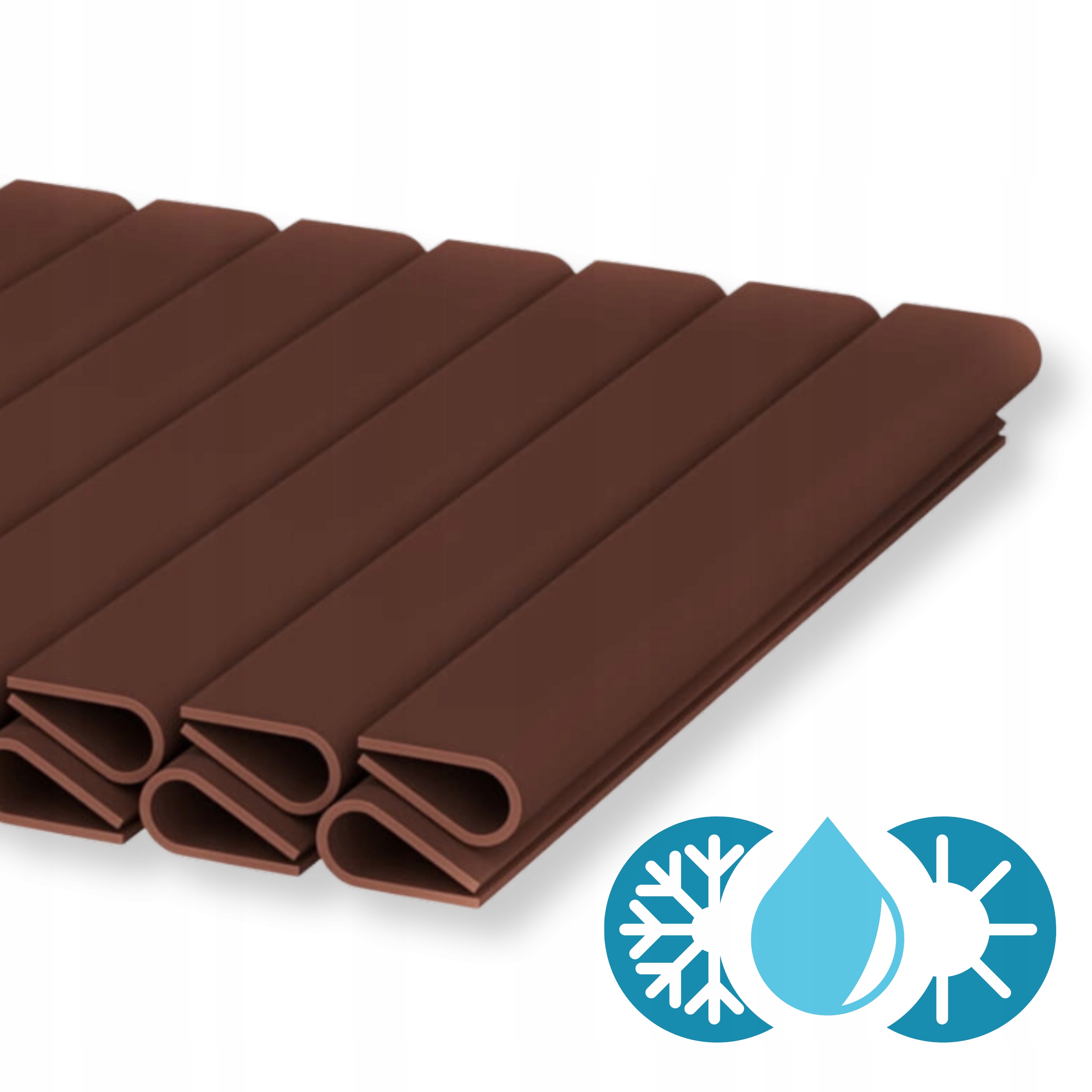 KLIPSY ZACZEPY DO TAŚMY OGRODZENIOWEJ BRĄZOWE WDB Kod producenta KLIPSY WDB PLAST - SYSTEM DUALTECH